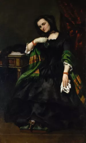 Madame Auguste Cuoq by Gustave Courbet Oil Painting
