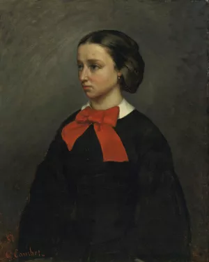 Mademoiselle Jacquet by Gustave Courbet Oil Painting