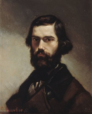Portrait de Jules Valles by Gustave Courbet Oil Painting