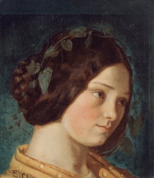 Portrait de Zelie Courbet by Gustave Courbet Oil Painting