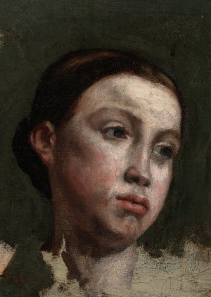 Portrait of a Young Woman by Gustave Courbet Oil Painting