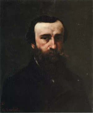 Portrait of Monsieur Nicolle by Gustave Courbet Oil Painting