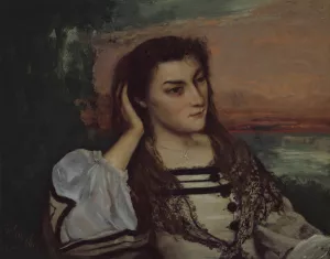 Reverie by Gustave Courbet Oil Painting