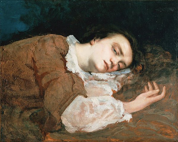 Study for Les Demoiselles des Bords de la Seine Ete by Gustave Courbet - Hand-Painted Oil Painting Reproduction