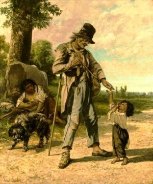 The Charity of a Beggar at Ornans
