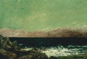 The Mediterranean by Gustave Courbet Oil Painting