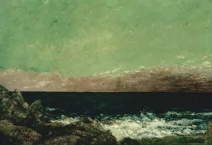 The Mediterranean by Gustave Courbet Oil Painting