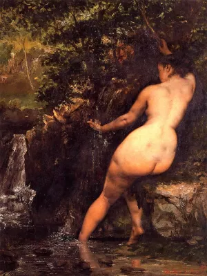 The Source by Gustave Courbet Oil Painting