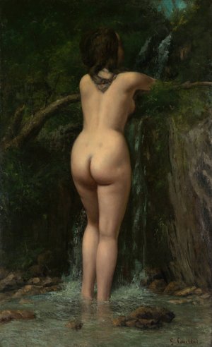 The Source by Gustave Courbet Oil Painting