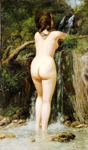 The Source by Gustave Courbet Oil Painting