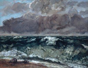 The Wave by Gustave Courbet Oil Painting
