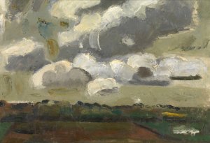 Clouds by Gustave De Smet Oil Painting