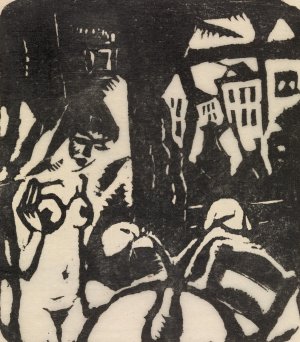Interior with Nude by Gustave De Smet Oil Painting