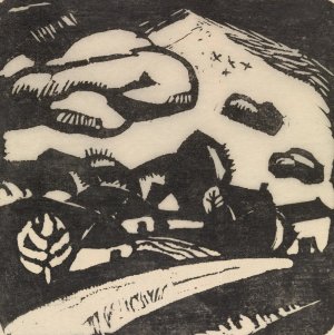 Landscape by Gustave De Smet Oil Painting