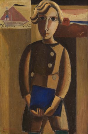 Pally by Gustave De Smet Oil Painting