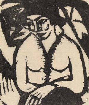 Seated Woman by Gustave De Smet Oil Painting