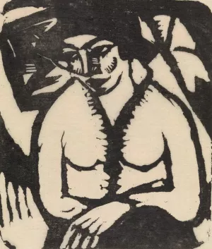 Seated Woman by Gustave De Smet Oil Painting