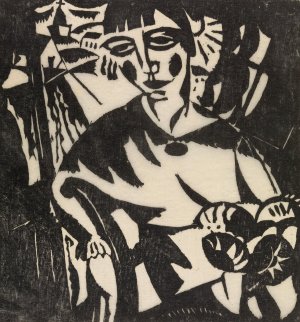 Woman at the Window by Gustave De Smet Oil Painting