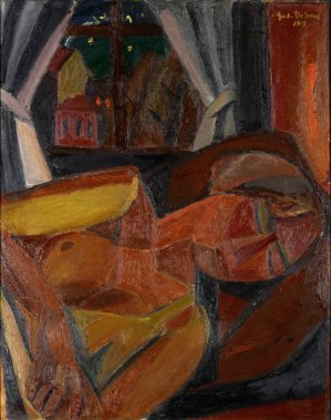 Woman Sleeping by Gustave De Smet Oil Painting