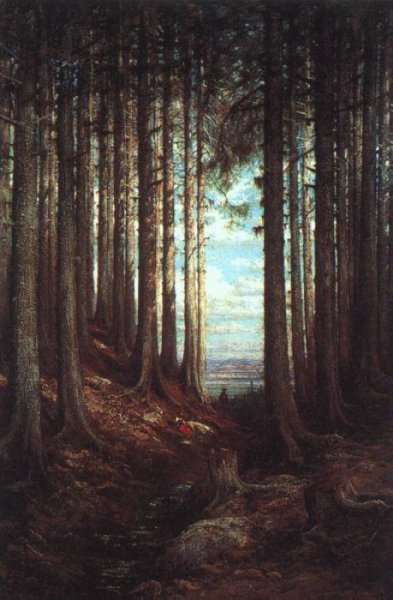 Main Product Photo of Alpine Scene Painting by Gustave Dore