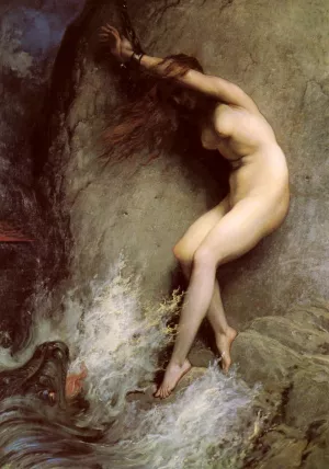 Andromeda Oil painting by Gustave Dore