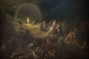 La Vallee des larmes by Gustave Dore Oil Painting