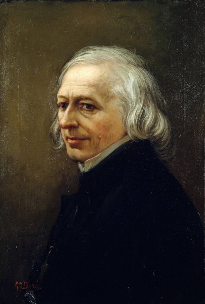 Portrait de Charles Philipon  by Gustave Dore - Hand-Painted Oil Painting Reproduction