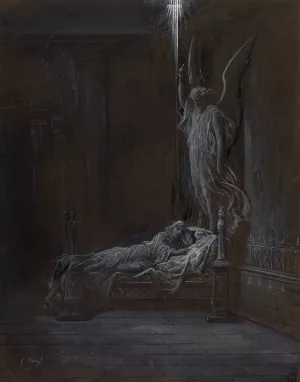 The Calling of Samuel by Gustave Dore Oil Painting