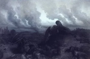 The Enigma painting by Gustave Dore
