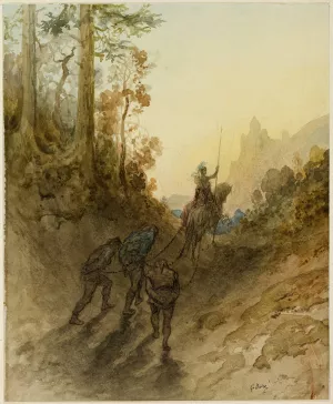 The Giants are Captured by Gustave Dore Oil Painting