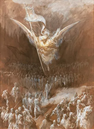 The Way to Jerusalem by Gustave Dore Oil Painting