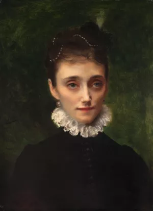 La duchesse de Talleyrand-Perigord by Gustave Jean Jacquet Oil Painting