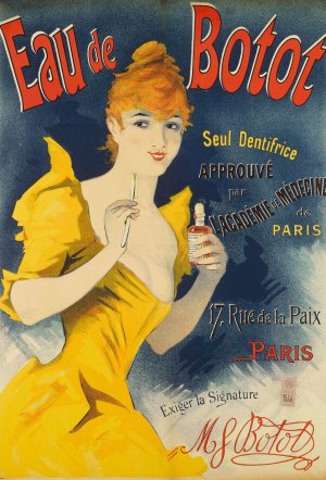 Eau De Botot by Jules Cheret Oil Painting