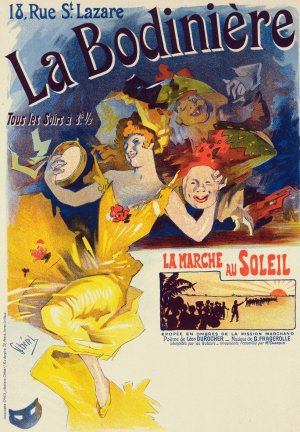 La Bodiniere by Jules Cheret Oil Painting