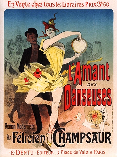 Main Product Photo of LAmant des Danseuses Painting by Jules Cheret
