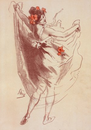 Maitres de l'Affiche by Jules Cheret Oil Painting
