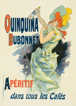 Quinquina Dubonnet by Jules Cheret Oil Painting