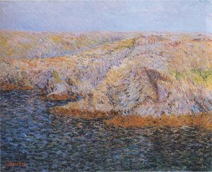 Belle Ile - La Cote Sauvage Oil painting by Gustave Loiseau