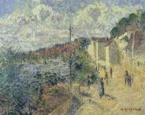 Beynac Quay at Bordeaux by Gustave Loiseau - Oil Painting Reproduction