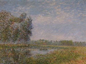Bords de l'Eure, Normandie by Gustave Loiseau Oil Painting