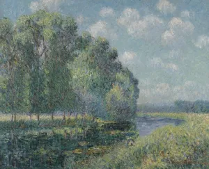 By the Eure River in Spring Oil painting by Gustave Loiseau