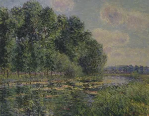 By the Eure River in Summer by Gustave Loiseau - Oil Painting Reproduction