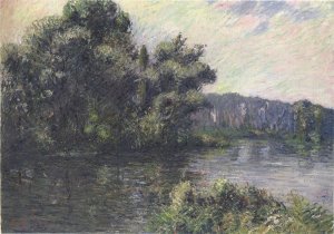 By the Eure River Oil painting by Gustave Loiseau