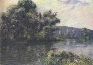 By the Eure River by Gustave Loiseau - Oil Painting Reproduction