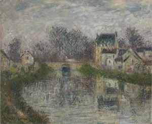 Canal at Moret by Gustave Loiseau - Oil Painting Reproduction