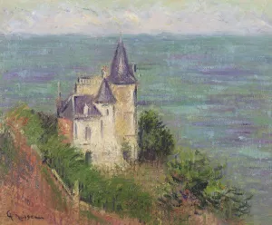 Castle by the Sea by Gustave Loiseau Oil Painting