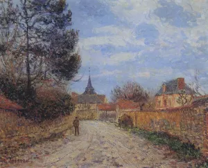 Church at Notre Dame by the Eure by Gustave Loiseau - Oil Painting Reproduction