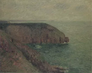 Cliffs at Fecamp by Gustave Loiseau - Oil Painting Reproduction