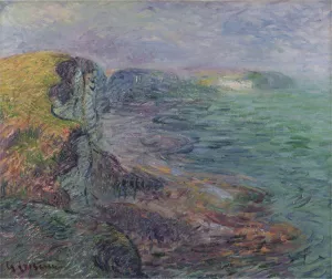 Cliffs at Yport by Gustave Loiseau Oil Painting