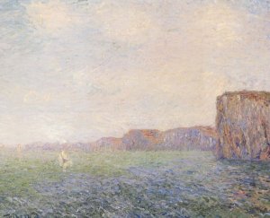 Cliffs by the Sea Oil painting by Gustave Loiseau